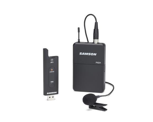 Samson Stage XPD2 Presentation USB Digital Wireless System with LM8 Lavalier Microphone